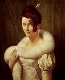 The woman with the hairpin from François Pascal Simon Gérard