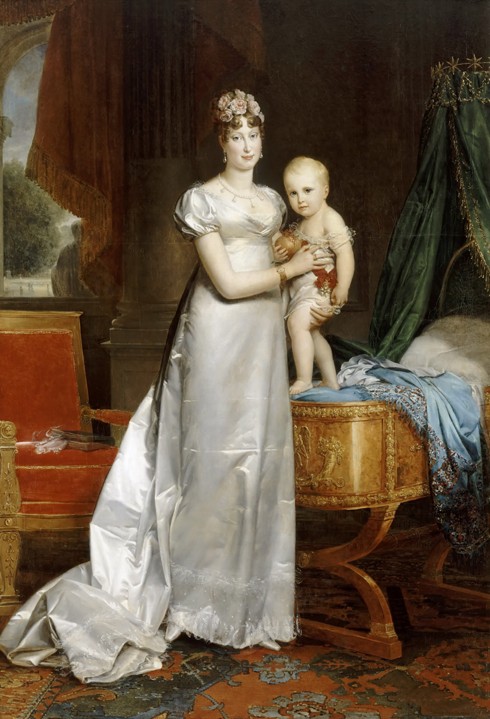 Empress Marie-Louise With the King of Rome from François Pascal Simon Gérard