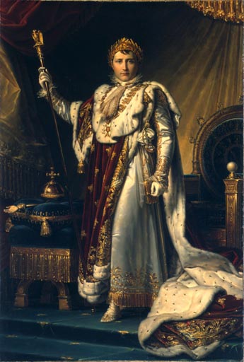Napoleon im Kroenungsornat from François Pascal Simon Gérard