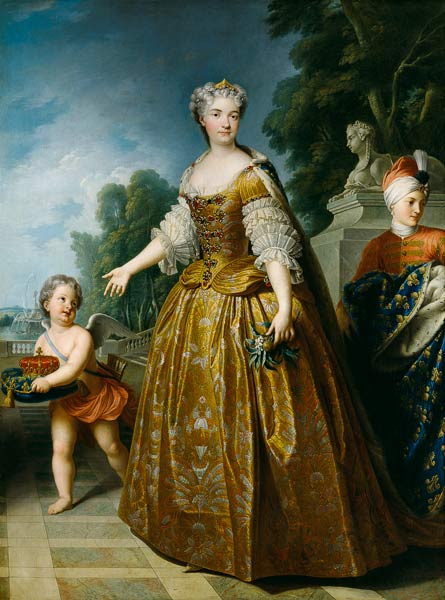 Portrait of Marie Leczinska (1703-68) from Francois Stiemart