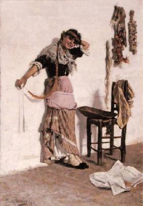 A Venetian Market Girl