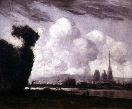 View of Rouen from Frank Myers Boggs