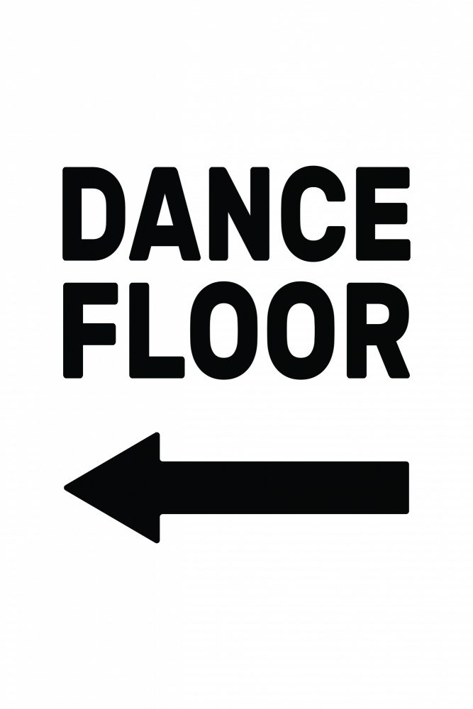 Dance Floor Arrow Left from Frankie Kerr-Dineen