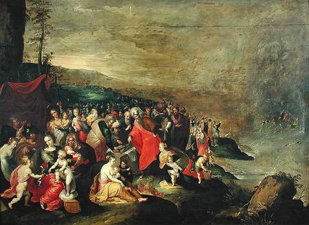 The Crossing of the Red Sea from Frans Francken d. J.