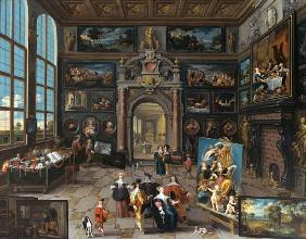 Gallery of a collector. (together with Cornelis de Baellieur)