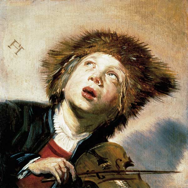 A Boy with a Viol  (pair of 133733) from Frans Hals