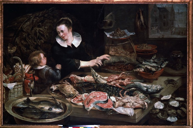 A Fishmonger's Shop from Frans Snyders