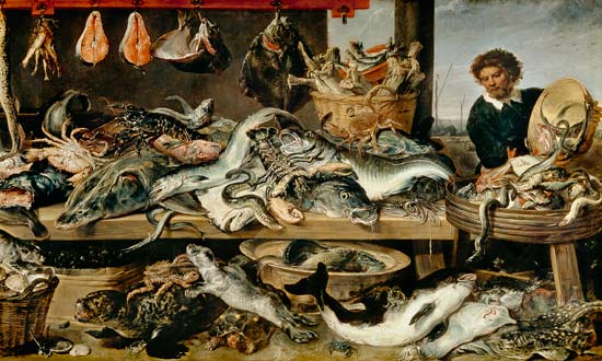 The Fish Market from Frans Snyders