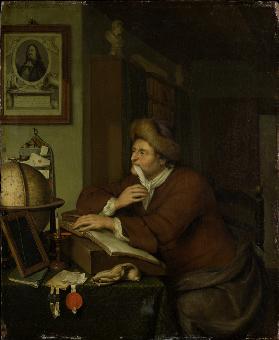 A Scholar at his Desk