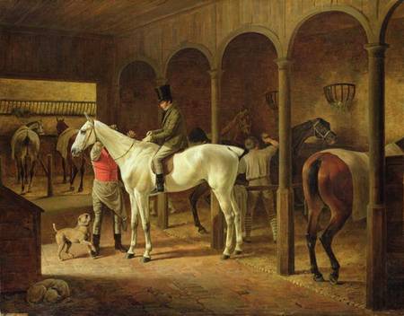 In a Stable from Franz Kruger