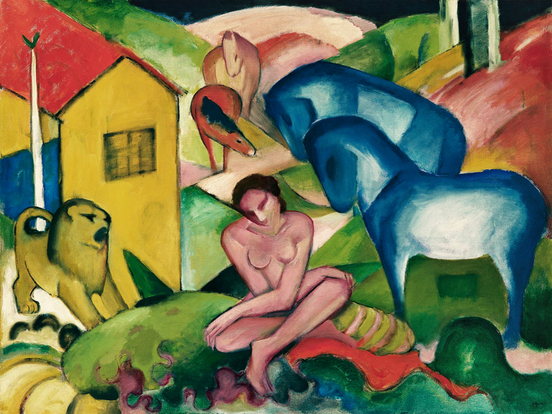 The dream. from Franz Marc