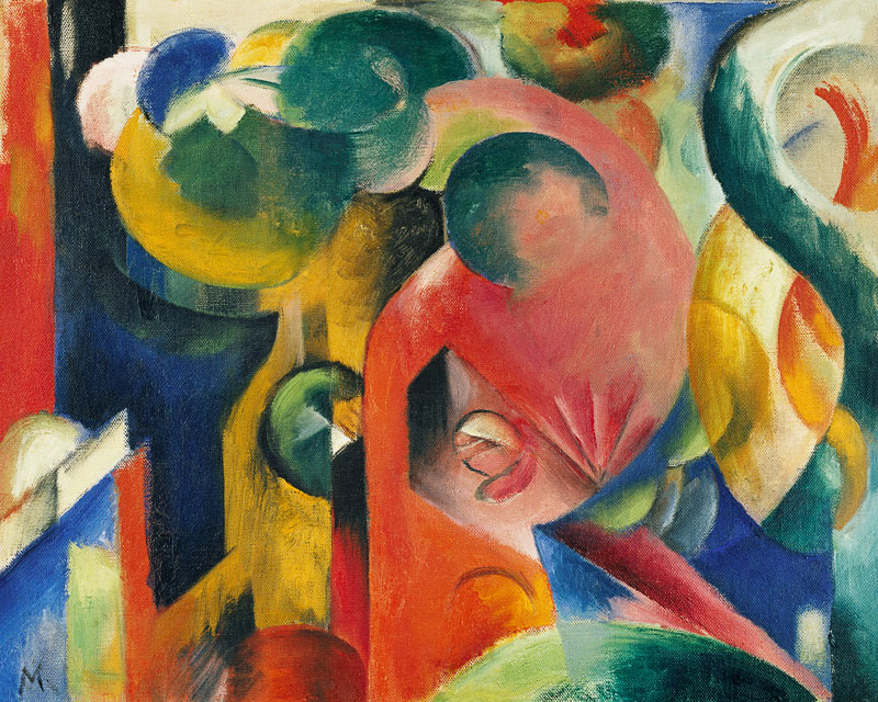Composition of III from Franz Marc