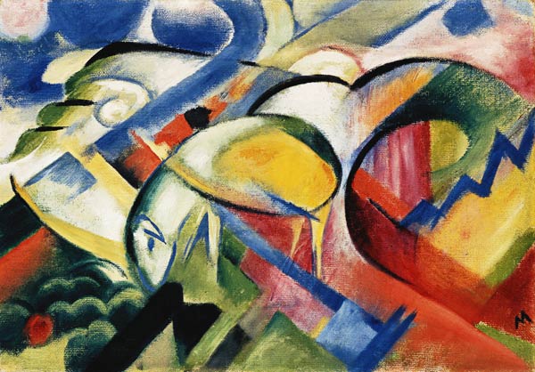 Sheep from Franz Marc