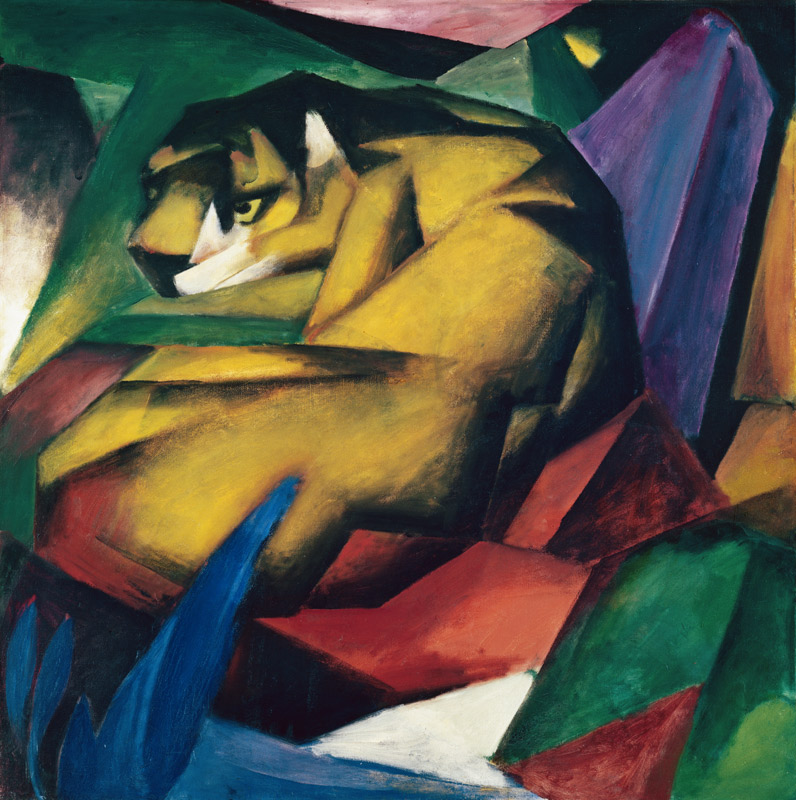 The Tiger from Franz Marc