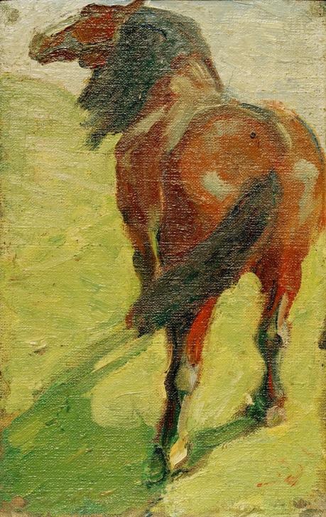 Studie eines Pferdes from Franz Marc