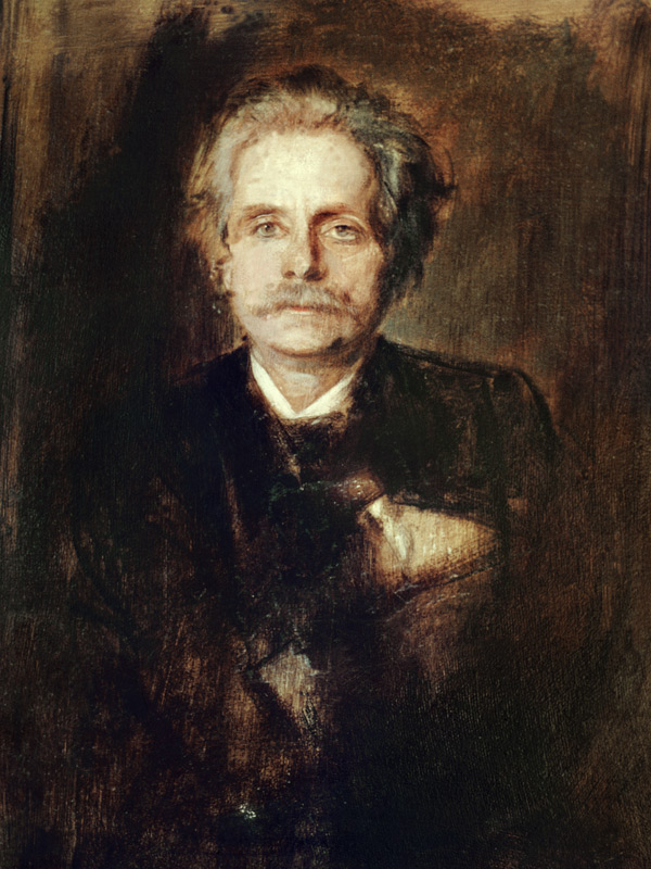 Edvard Grieg / portrait by Lenbach from Franz von Lenbach