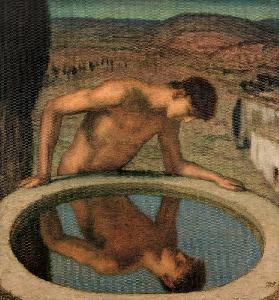 v.Stuck / Narcissus / c.1926