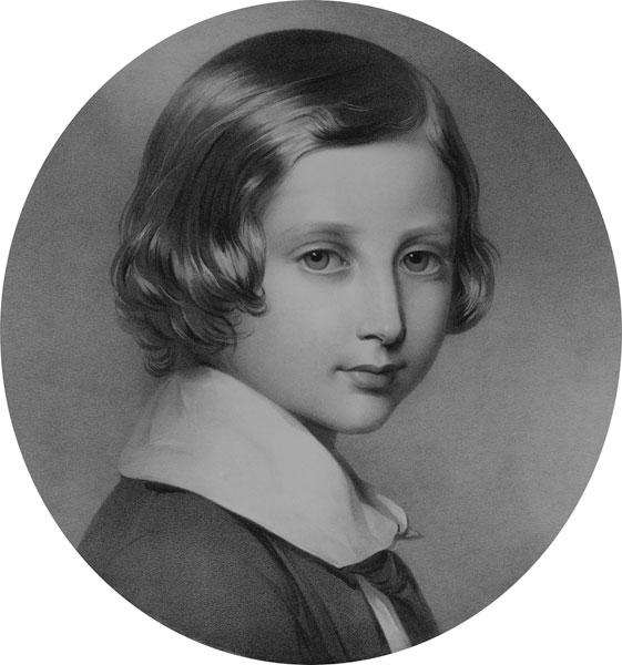 Albert, Prince of Wales (1841-1910), original engraved by Thomas Fairland, published by M. & N. Hanh from Franz Xaver Winterhalter