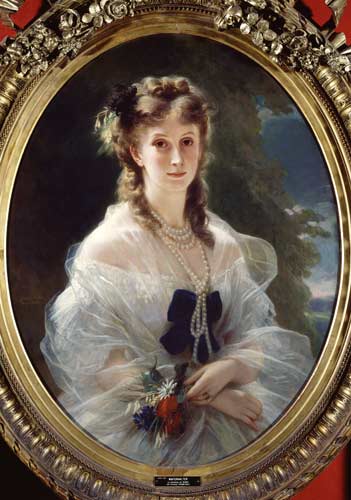 Portrait of Sophie Troubetskoy (1838-96) Countess of Morny from Franz Xaver Winterhalter