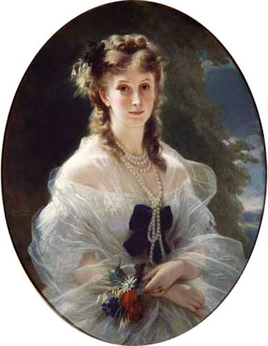 Portrait of Sophie Troubetskoy (1838-96), Countess of Morny from Franz Xaver Winterhalter