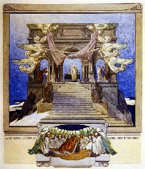 Illustration from Dante''s ''Divine Comedy'', Purgatory