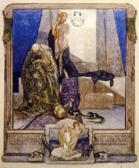 Illustration from Dante''s ''Divine Comedy'', Paradise, Canto IX
