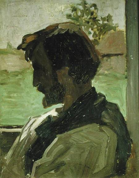 Self Portrait at Saint-Saveur from Frédéric Bazille