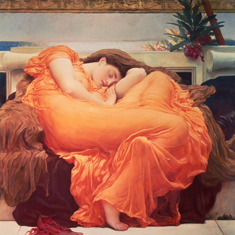 Flaming June from Frederic Leighton