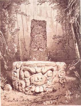Mayan temple, Honduras