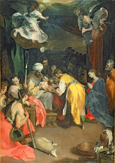 The Circumcision of Christ, 1590 (detail of 83818) from Frederico (Fiori) Barocci