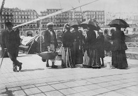 Algiers, late 19th century (b/w photo)