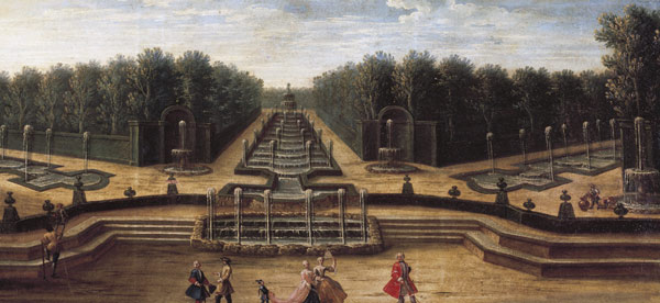 The Theatre d''Eau at Versailles from French School