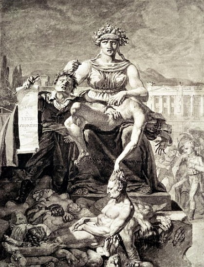Allegory of the Terror from French School