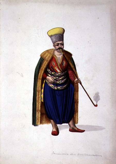 The Ambassadors' Janissary, Ottoman period from French School