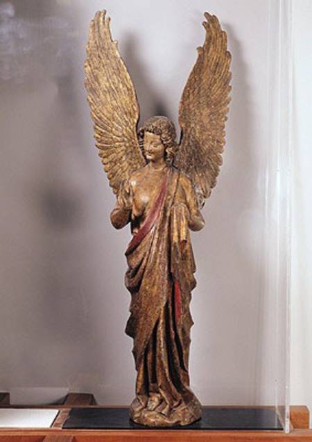 Angel, 1260-70, from the Church of Saudemont from French School