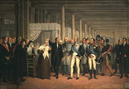 Cataract Operation Performed by Guillaume Dupuytren (1777-1835) in the Presence of King Charles X (1 from French School