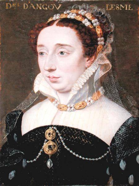 Diane of France or of Valois (1538-1619) Duchess of Angouleme from French School
