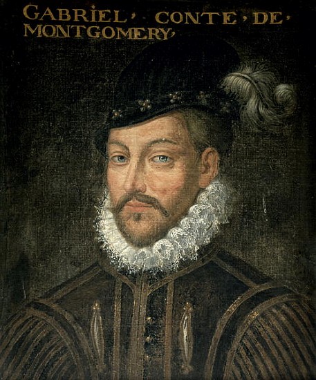 Gabriel Montgomery (1530-74) from French School