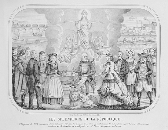 Les Splendeurs de la Republique'' (''The Splendours of the Republic'') from French School