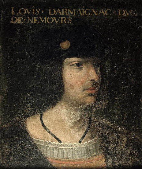 Louis d''Armagnac (1472-1503) from French School