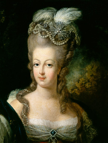 Portrait of Marie-Antoinette de Habsbourg-Lorraine (1750-93) from French School