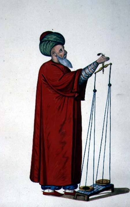 Market Official, Ottoman period from French School