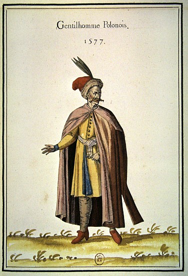 Polish nobleman from French School