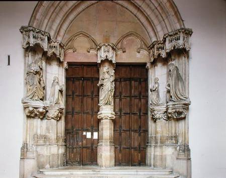 Portal of the chapel from French School