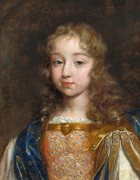 Portrait of the Infant Louis XIV (1638-1715) from French School