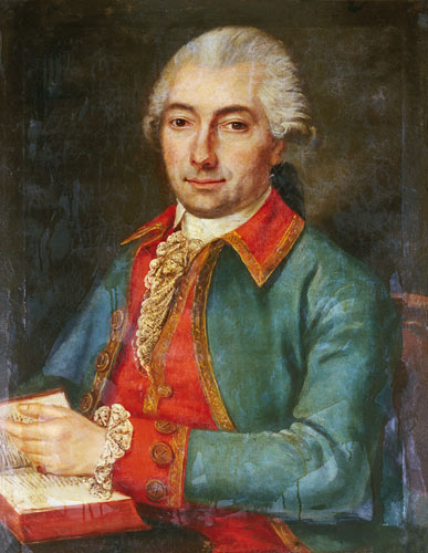 Portrait of an unknown naval surgeon from French School