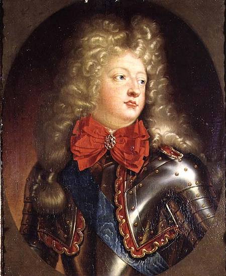 Portrait of Philippe d'Orleans (1674-1723) also known as a Portrait of Louis (1661-1711) the Grand D from French School