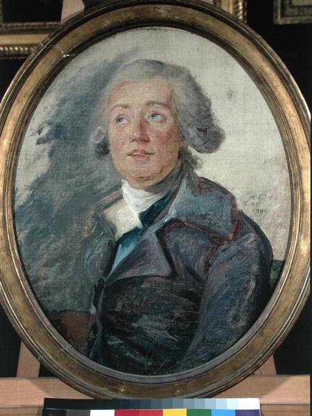 Portrait presumed to be Marie-Joseph Chenier (1764-1811) from French School