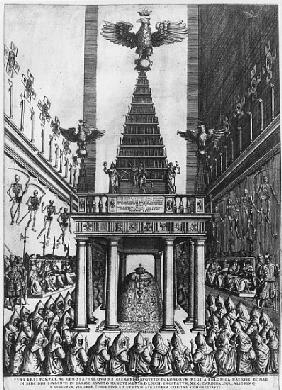 Funeral of Sigismund II Augustus, King of Poland and Grand Duke of Lithuania in Rome