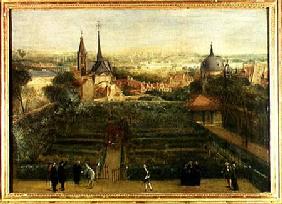 The Gardens of the Fathers of Christian Doctrine and the Abbey of St. Victor